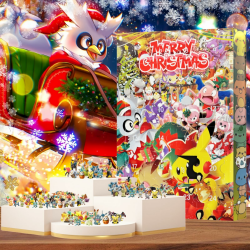 24 Stück Figur Spielzeug Adventskalender 2025 Weihnachtskalender Angebot bei HelloDeals