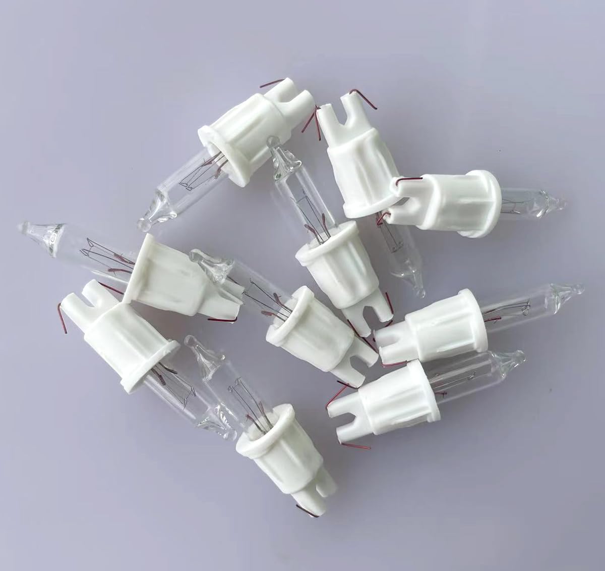 Ersatzbirne/für Minilichterketten, Glühlampe, 12V, 1,2W / Blister/Steckfassung, Warm weiß 8mm Base (20) Angebot bei HelloDeals