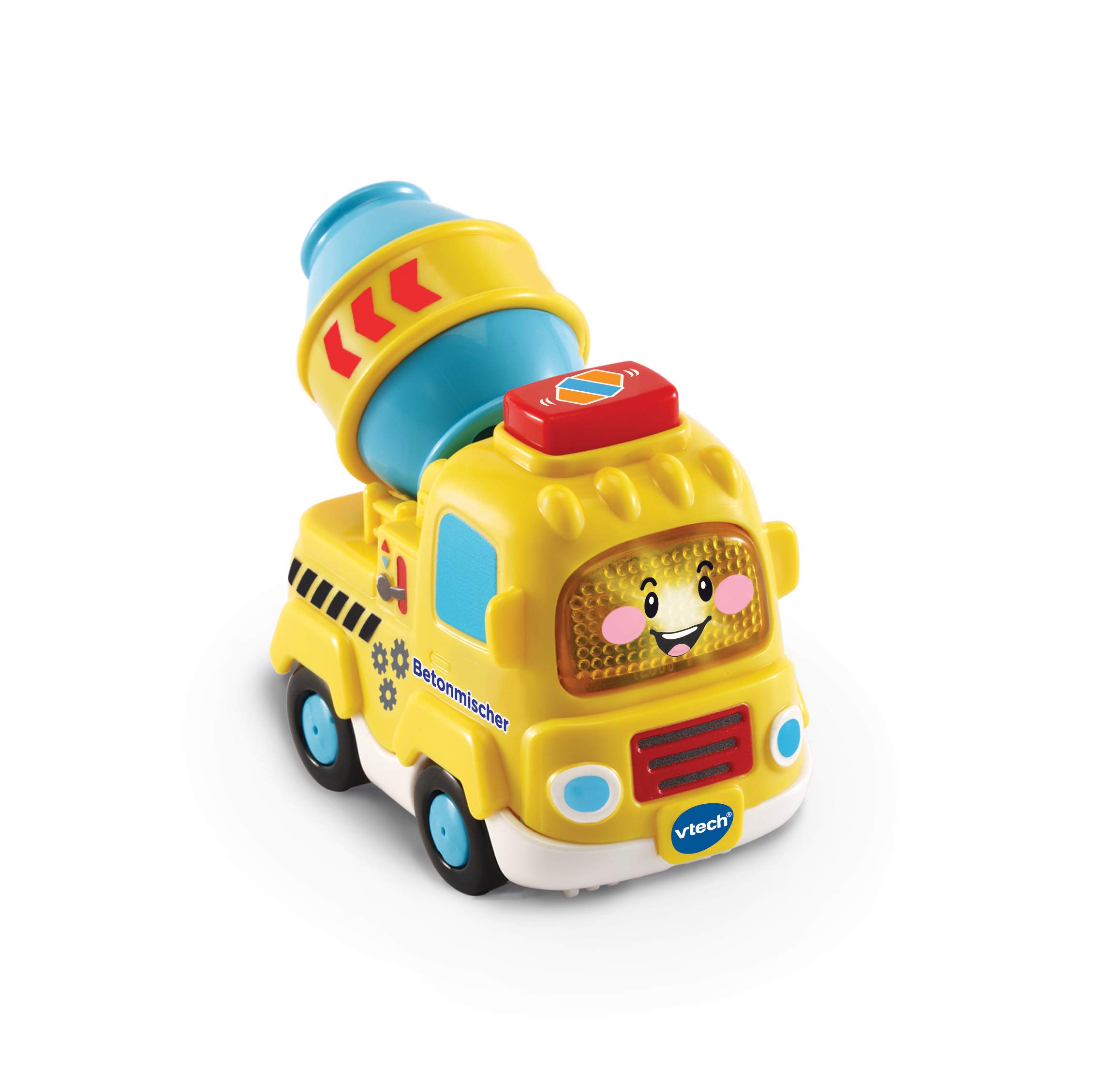 Vtech TUT TUT Baby Flitzer - Betonmischer – Spielzeugauto mit Musik, aufleuchtender Taste, spannenden Sätzen und Geräuschen – Für Kinder von 1-5 Jahren Angebot bei HelloDeals