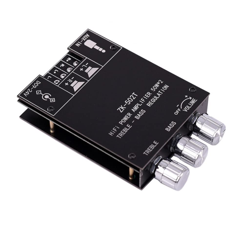 DollaTek TPA3116D2 2 * 50 W Bass AMP Bluetooth 5.0 Subwoofer-Verstärkerplatine 2,0-Kanal-Hochleistungs-Audio-Stereo-Verstärkerplatine Angebot bei HelloDeals