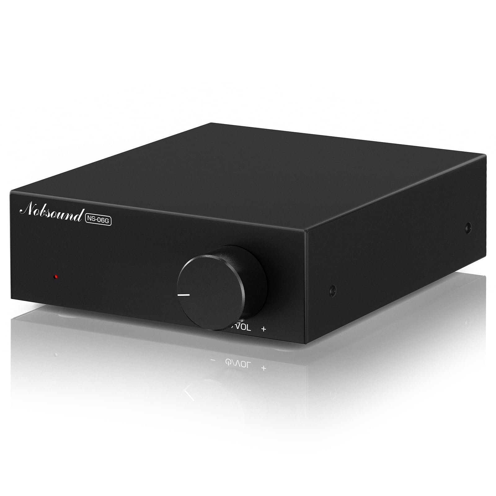 Nobsound 2-Kanal Mini Stereo Verstärker: 60Wx2 HiFi Klasse D Amplifier mit TPA3116 und 19V Netzteil für Heimkino- und Regallautsprecher (NS-06G) Angebot bei HelloDeals