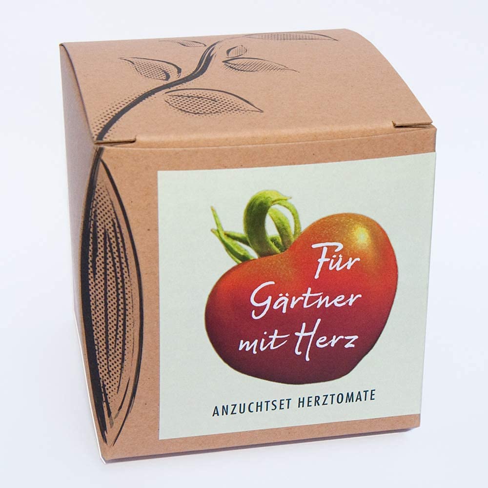 Geschenk-Anzuchtset Herztomate, seltene Gemüsesorte für Gärtner mit Herz Angebot bei HelloDeals