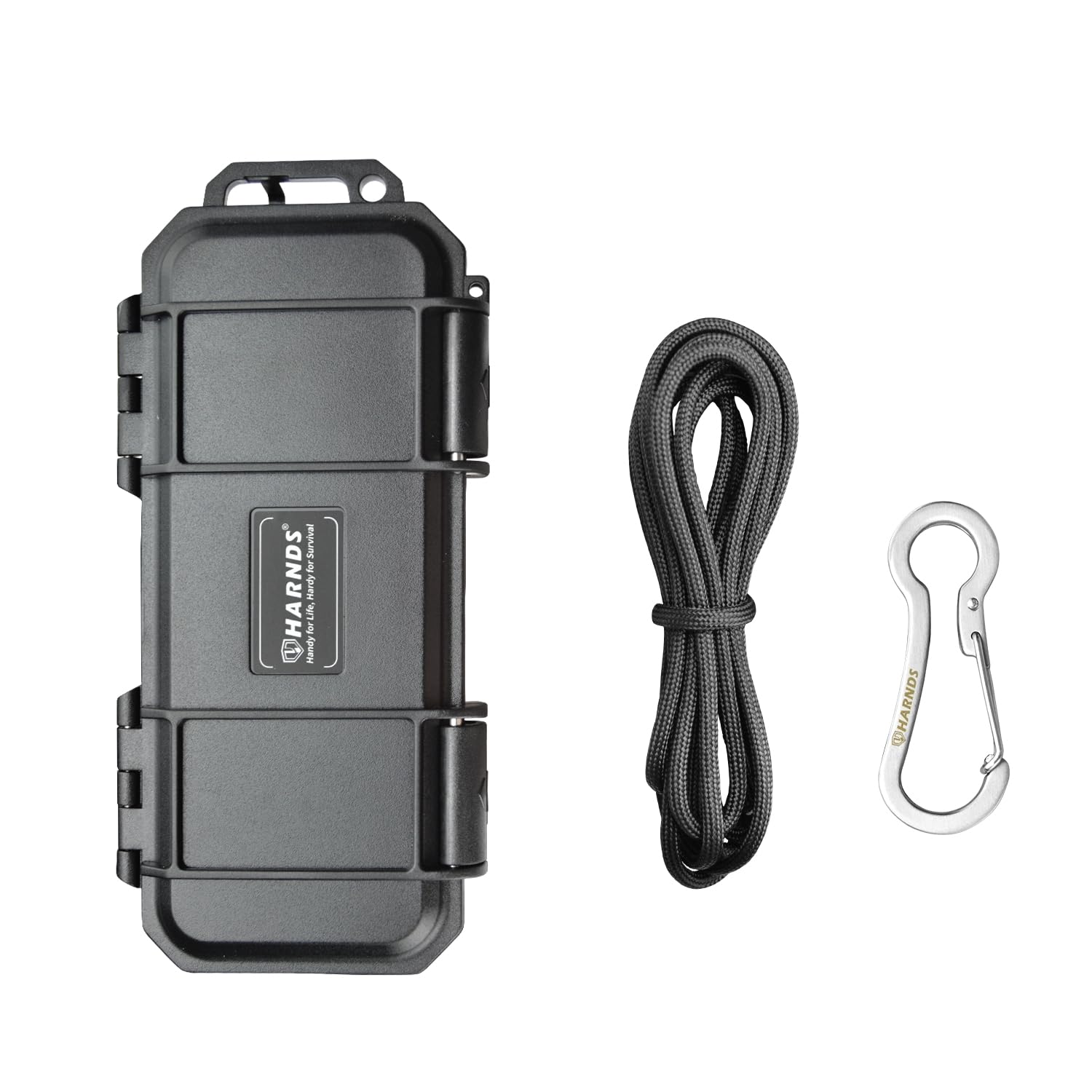 Harnds wasserdichte Aufbewahrungsbox mit Schwamm Stoßfest und Druckfest Dichtungsstruktur Wild Survival Storage Box für Camping, Bootfahren und Wassersport (Schwarz.17,6x8x4 cm) 17,6 x 8 x 4 cm Schwarz Angebot bei HelloDeals