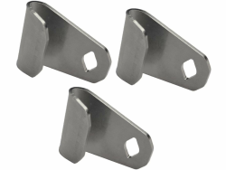 Haken für Mülltonnen-Deckel/Edelstahl - SET 3 Stück Angebot bei HelloDeals