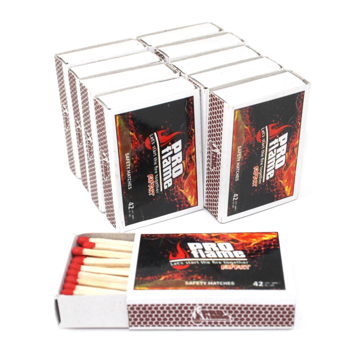 10 Schachteln Streichhölzer Zündholzschachtel Zündhölzer Sicherheitszündhölzer Angebot bei HelloDeals