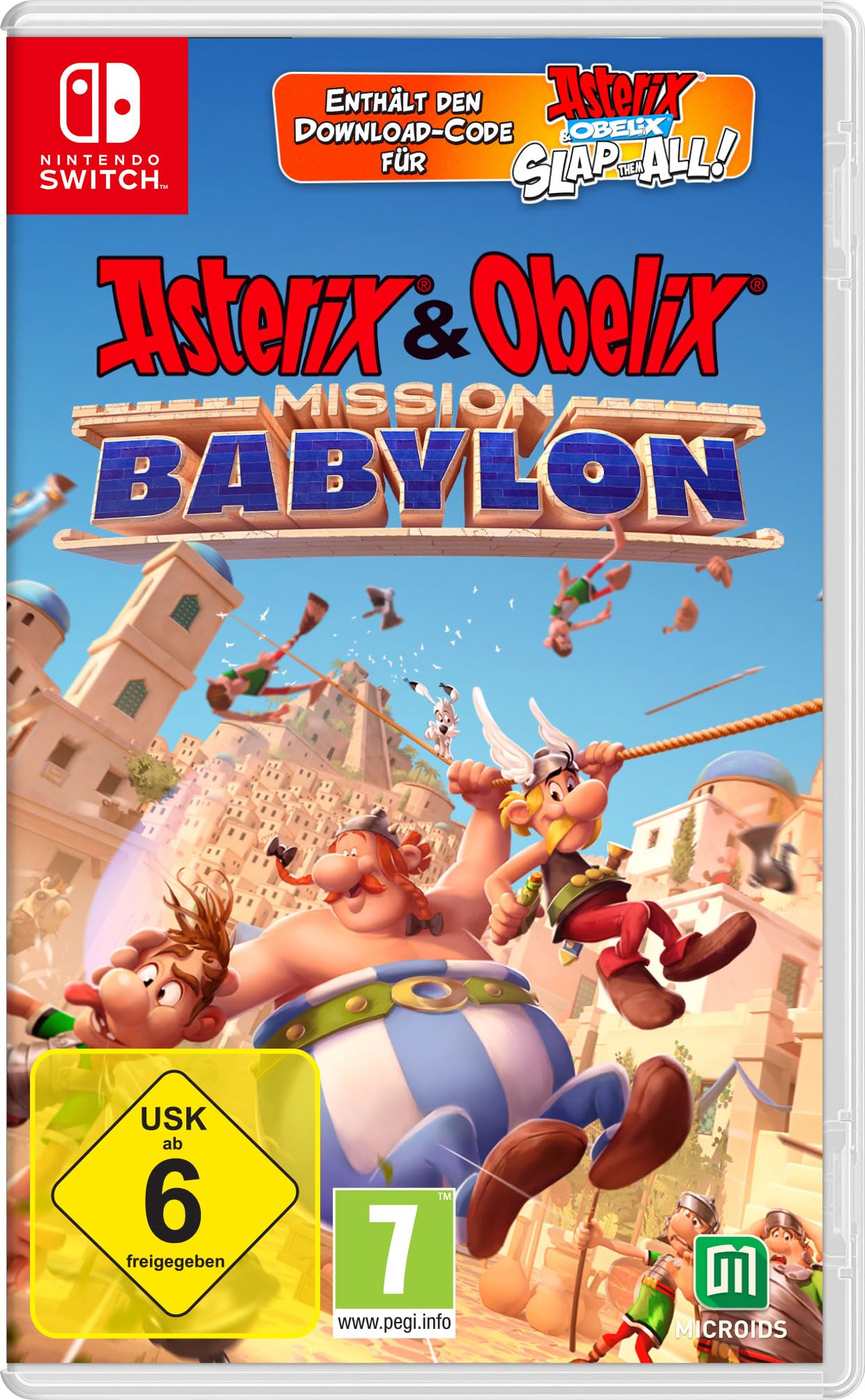 Asterix & Obelix - Mission Babylon - Day One Edition [Switch] Angebot bei HelloDeals