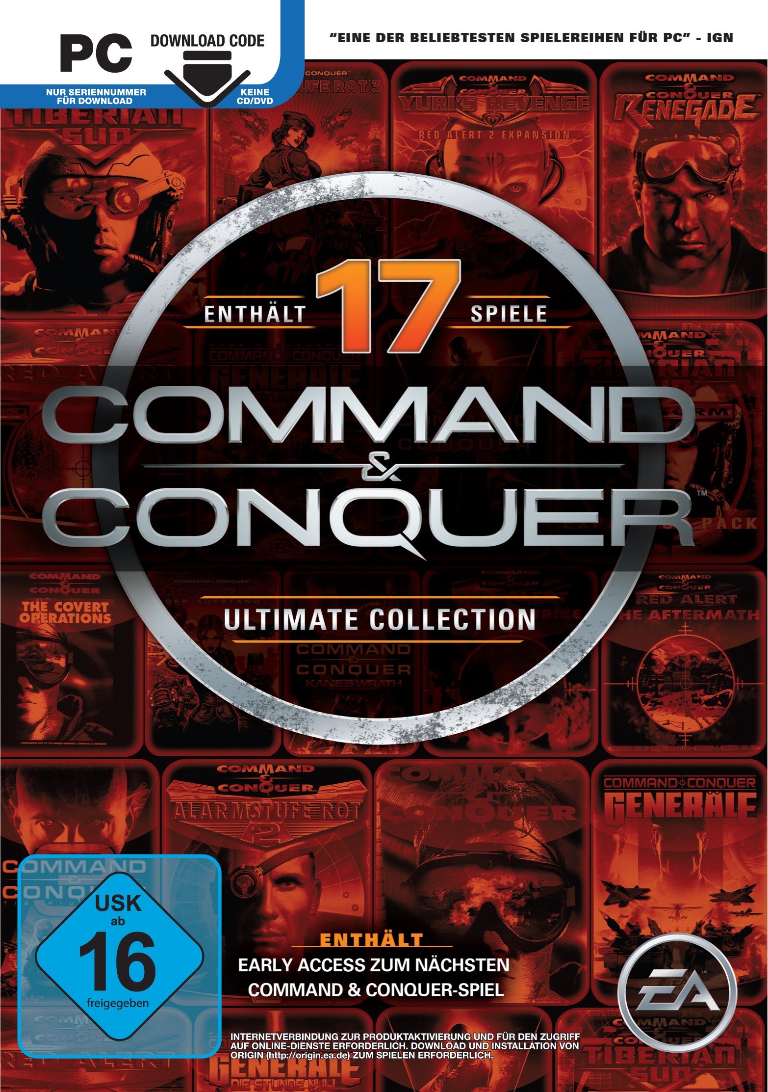 Electronic Arts Command & Conquer Ultimate Collection Download-Code Deutsche Version Angebot bei HelloDeals