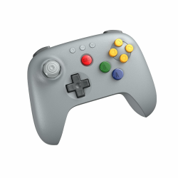 8BitDo 64 Bluetooth Controller for Analogue 3D, Switch, Switch 2, Windows, and Android (Grey) Angebot bei HelloDeals