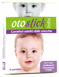 Otostick Baby ästhetische Korrektoren für abstehende Ohren, 8 Korrektoren + 1 Mütze, ab 3 Monaten Angebot bei HelloDeals