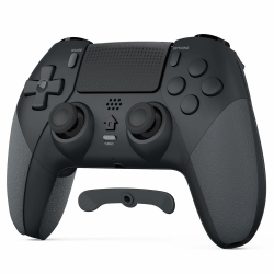 LATEC Controller für PS4, Wireless Controller für PS-4/PS-4 Pro/PS-4 Slim, Bluetooth Remote Gamepad Joystick mit 2 Programmierbaren Tasten, Doppelter Vibration, Turbo, 6-Achsen, Audio-Buchse, Touchpad Schwarz Angebot bei HelloDeals