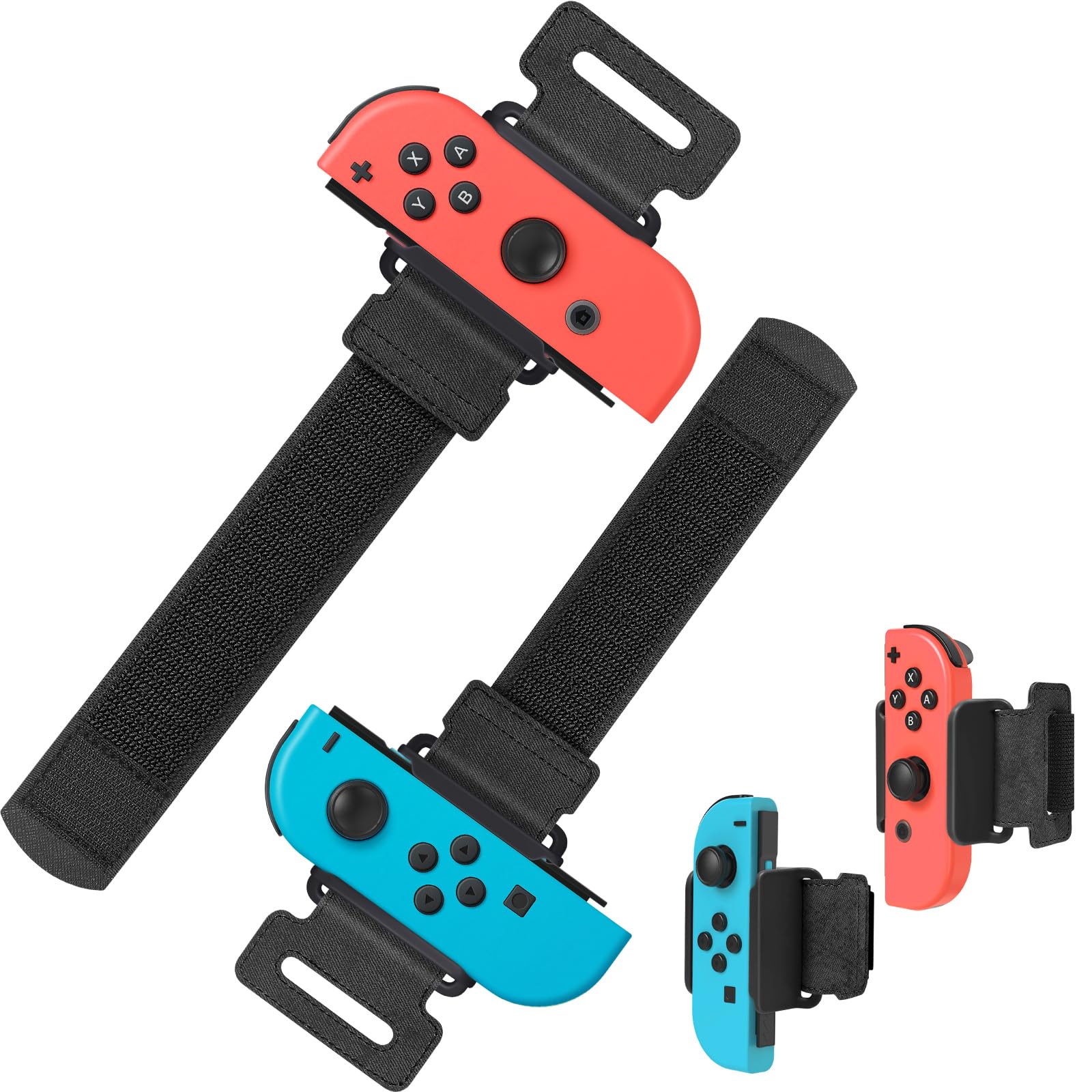 Armbänder für Just Dance 2026 2025 2024 2023 für Zumba Burn It Up, Verstellbarer Armbänder für Nintendo Switch/Switch OLED Dance, 2 Stück Armband Kompatibel mit Joy-pad für Erwachsene Kinder (Schwarz) Angebot bei HelloDeals
