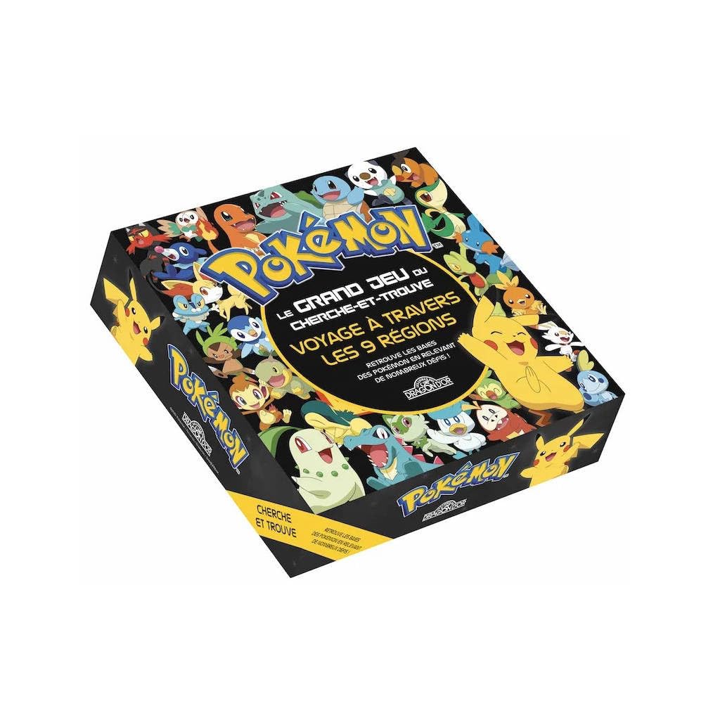 Pokémon - Le grand jeu du cherche-et-trouve - Voyage à travers les 9 régions Angebot bei HelloDeals