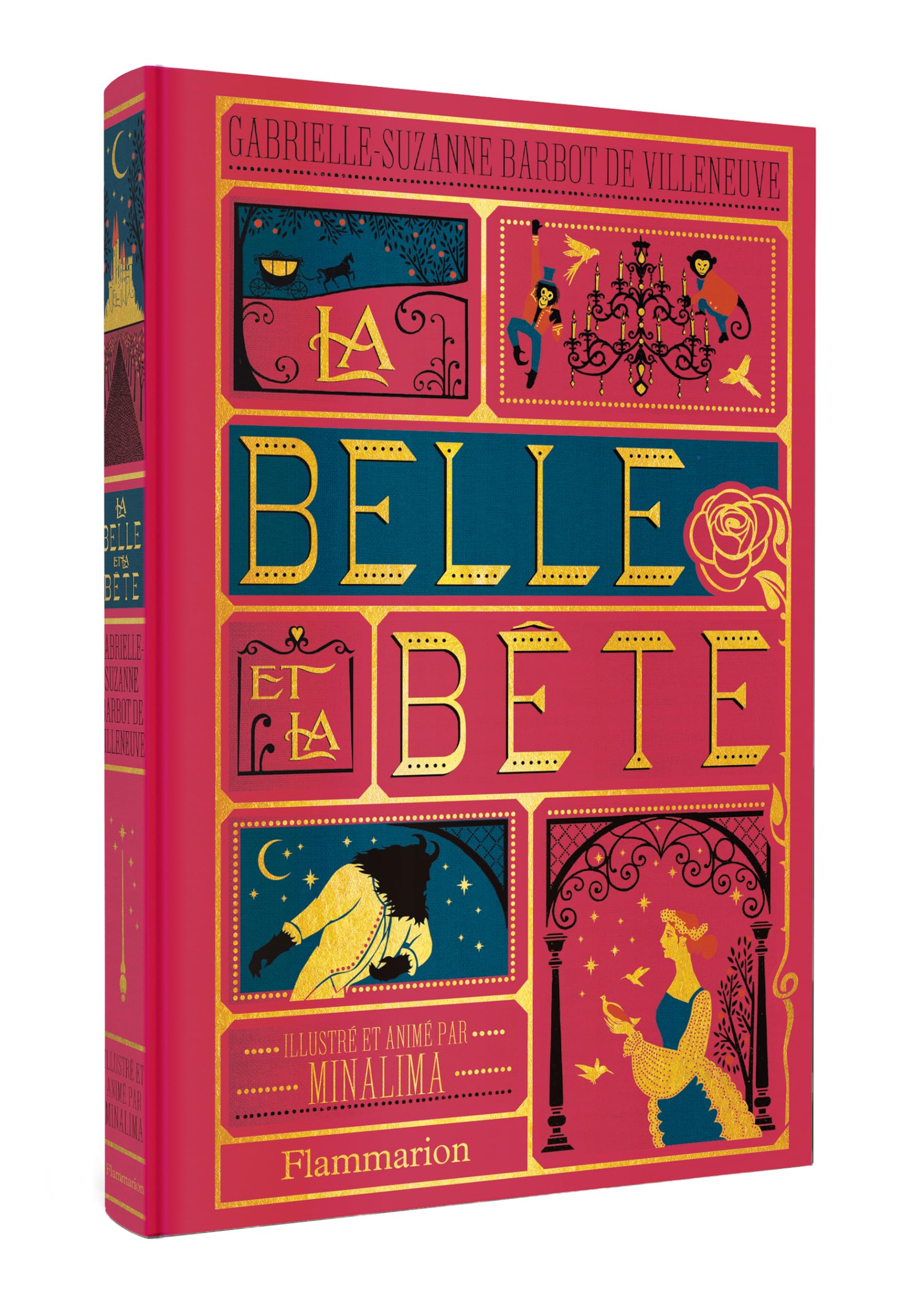 La Belle et la Bête: Illustré et animé par Minalima Angebot bei HelloDeals