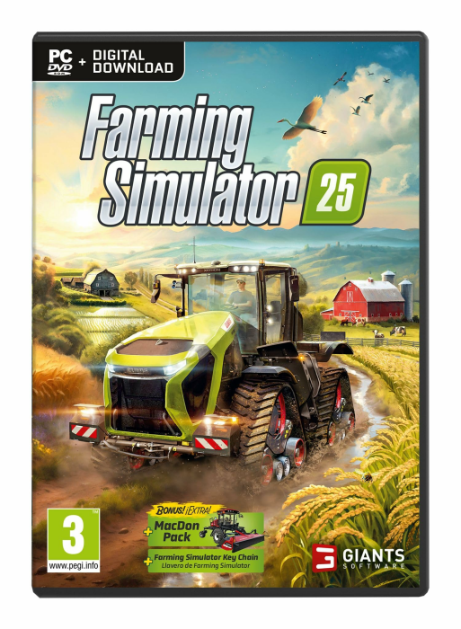 Giants Software Landwirtschafts-Simulator 25 - PC PC Standard Edition Angebot bei HelloDeals