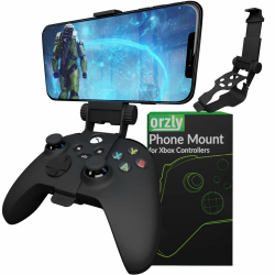 Xbox Series X Controller Mobile Gaming Clip, Xbox Controller Phone Mount Adjustable Phone Holder Clamp Compatible with Xbox Series X|S, Xbox One, Xbox One S, Xbox One X - Carbon Black Angebot bei HelloDeals
