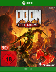 DOOM Eternal inkl. Metal Plate [Xbox One] | kostenloses Upgrade auf Xbox Series [Exklusiv bei Amazon] Xbox One Standard + Metal Plate Angebot bei HelloDeals
