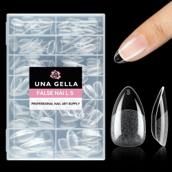 UNA GELLA Kurze Mandel Nail Tips, 216 Stück 12 Größen Nageltips für Gelnägel Soft Gel Full Cover Press On Nails Almond für Nagelverlängerung, Home DIY Nail Art & Nagelstudio A-Kurze Mandel-216 pcs Angebot bei HelloDeals