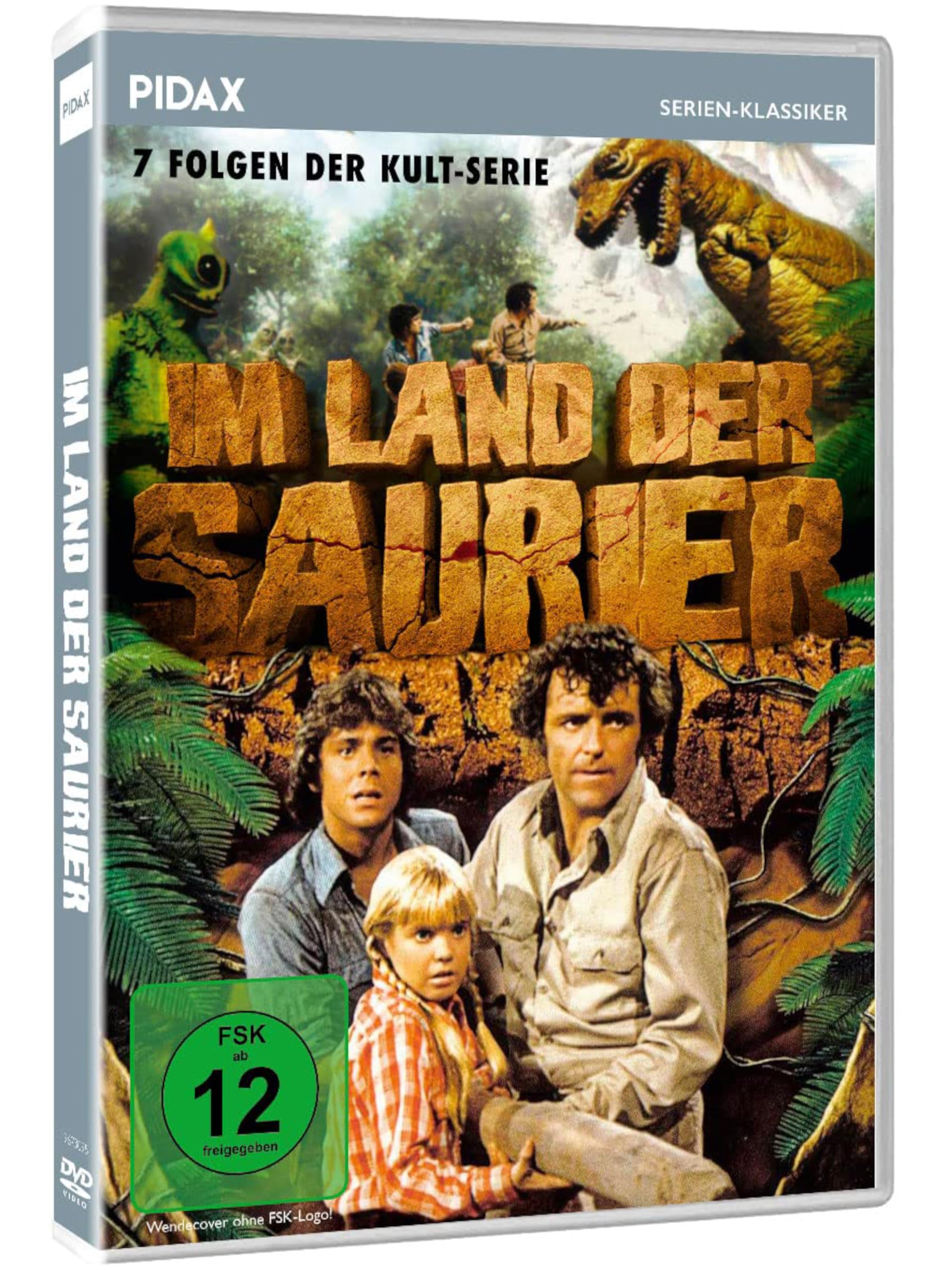 Im Land der Saurier (1974–1977) – Komplett erhaltene deutsche Fassung auf DVD – Kultserie mit Dinosauriern, Zeitportalen und Retro-Abenteuer für Familien und Jugendliche Angebot bei HelloDeals