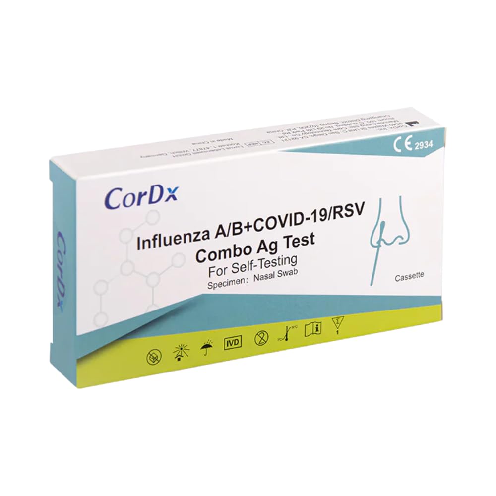 CORDX Influenza A/B+COVID-19/RSV Combo Ag Laie Nas 1 St Angebot bei HelloDeals