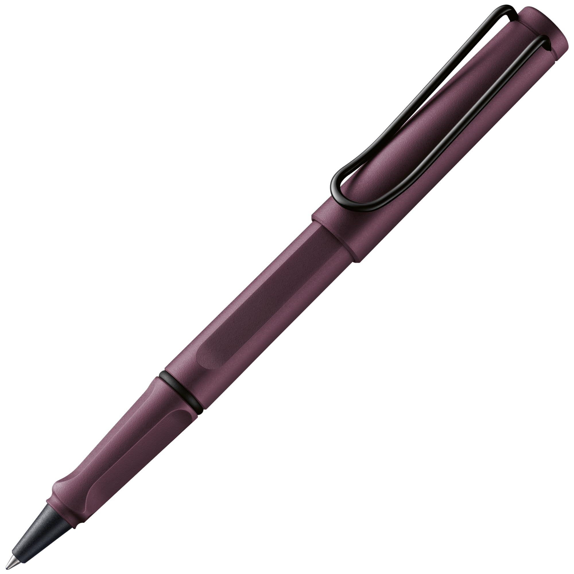 Lamy safari scarlet Tintenroller – zeitlos klassicher Stift mit ergonomischem Griff & Strichbreite M - Gehäuse aus robustem ASA-Kunststoff – mit Tintenrollermine M 63 in schwarz Schwarze Tinte scarlet Angebot bei HelloDeals