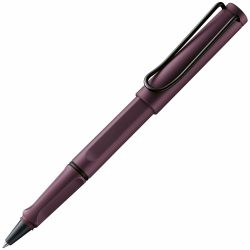 Lamy safari scarlet Tintenroller – zeitlos klassicher Stift mit ergonomischem Griff & Strichbreite M - Gehäuse aus robustem ASA-Kunststoff – mit Tintenrollermine M 63 in schwarz Schwarze Tinte scarlet Angebot bei HelloDeals