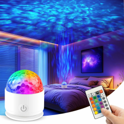 Fokky Sternenhimmel Projektor, LED Sternenhimmel Projektor Kinder, Galaxy Projector für Geschenk Party, Star Projektor Kinder mit 16 Beleuchtung-Effekten, LED Projektor Nachtlicht Zimmer Deko Angebot bei HelloDeals