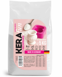 KERAfun Reliefgießpulver - 5 kg - weiß - Gießmasse als Keramikpulver Angebot bei HelloDeals