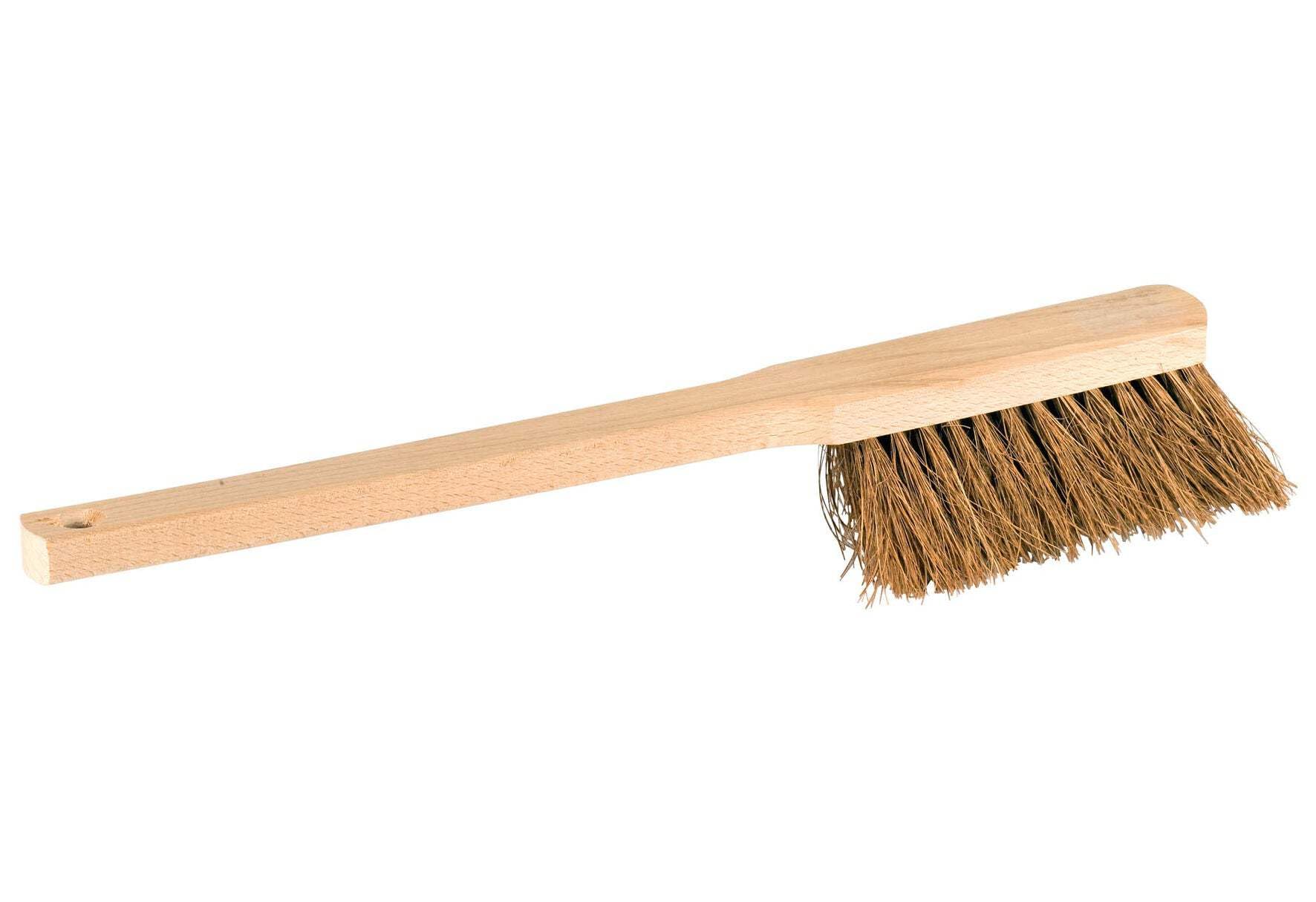 Nölle Profi-Brush Langstielhandfeger (aus Buchenholz, länge 43 cm, mit Aufhängeloch, unlackiert, stabile Ausführung, Gartenwerkzeug) 212710, Natur Angebot bei HelloDeals