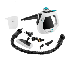 ETA Dampfreiniger Aquabelo - 1000W, 3 Bar, 220ml, 9x Zubehör Angebot bei HelloDeals