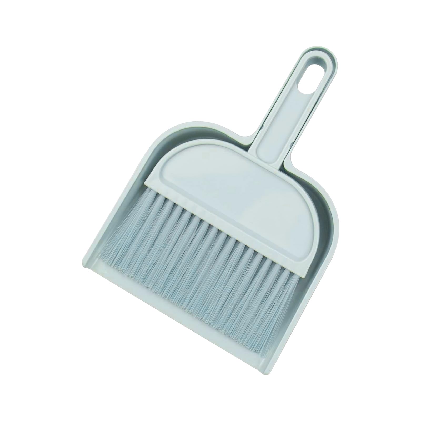 Tischbesen, Tischkehrer, Mini Besen Tischfeger, Handbesen mit Schaufel, Besen und Kehrschaufel Set für Haus, Büro, Schule und Haustier Reinigung (Blau) Angebot bei HelloDeals