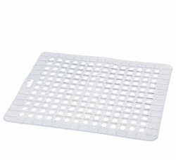 Küchenprofi Spülbeckeneinlage | 30 cm x 26 cm | hitzebeständige Spülbeckenmatte | Hochwertiger Kunststoff, Rutschfeste Oberfläche | Optimaler Wasserablauf | einfache Reinigung | Einlage für Spülbecken Transparent Standard Angebot bei HelloDeals