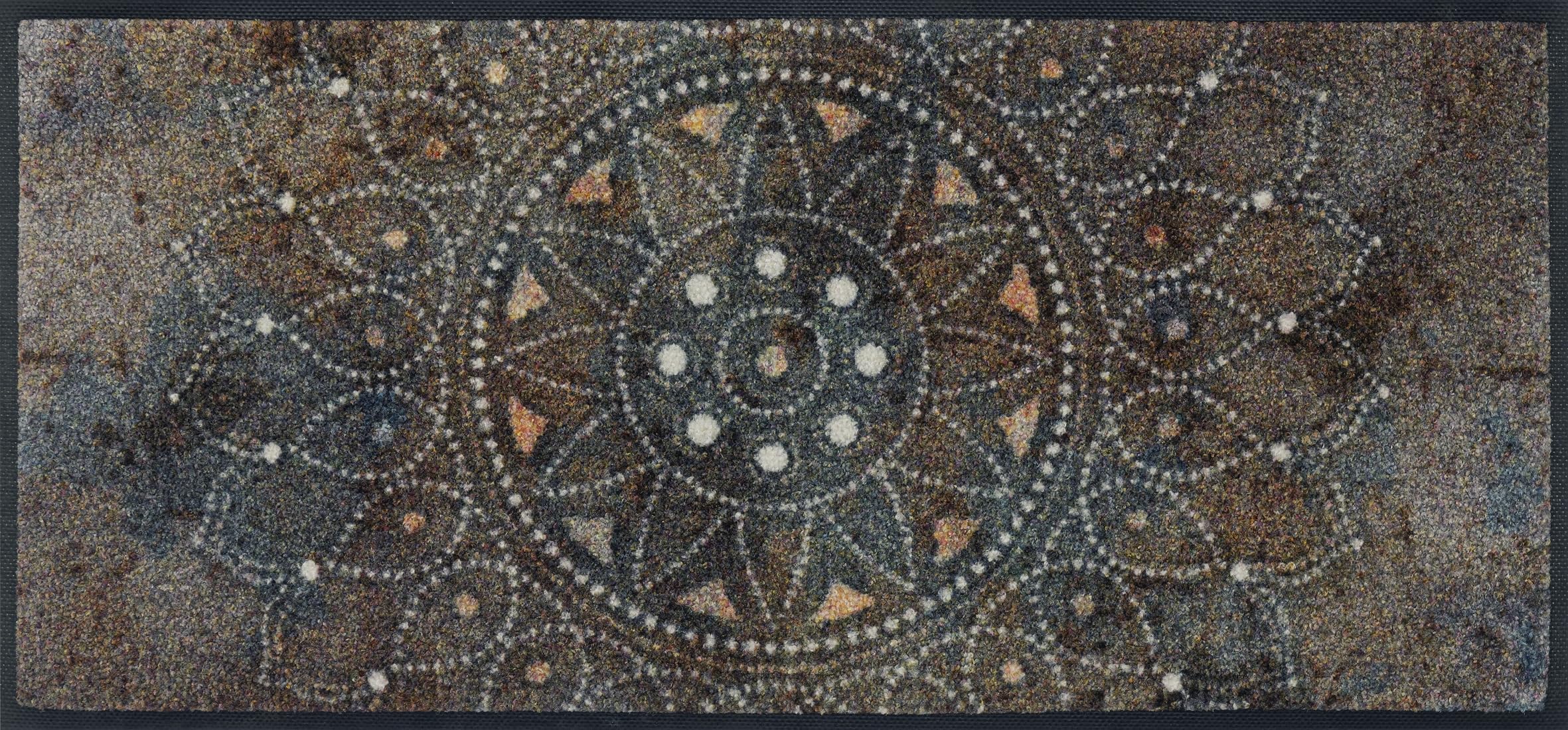 Wash+Dry Fußmatte, Madhana 35x75cm, innen und außen, waschbar, bunt 35 x 75 cm (Rechteckig) Angebot bei HelloDeals