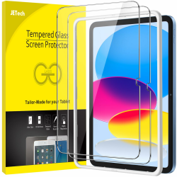 JETech Schutzfolie für iPad (A16) 11./10. Generation (2025/2022) mit Einfaches Installationswerkzeug, Panzer Schutz Glas Folie Displayschutz, HD Klar, 2 Stück iPad11/10 Angebot bei HelloDeals