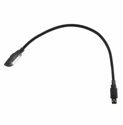 Infitronic IN3LED1USBM - 3 LED USB Lampe/USB Leuchte/Schwanenhalsleuchte/Leselampe/Leseleuchte/Tastaturlampe für PC Laptop Notebook Computer Tastatur (Mit Farbwahl) Angebot bei HelloDeals