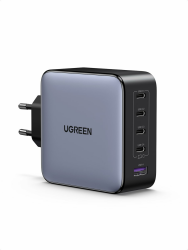 UGREEN Nexode USB C Ladegerät 100W 5-Port GaN Netzteil Mehrfach PD Charger Multiports unterstützt PPS 45W kompatibel mit MacBook Pro/Air, HP Laptop, iPad Serien, iPhone 17, 16 Pro, Galaxy S25 Angebot bei HelloDeals
