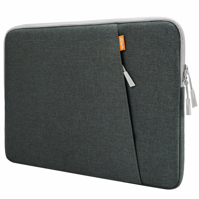 JETech Laptoptasche Hülle für 15 Zoll Notebook, Kompatibel mit MacBook Air 15 Zoll M4/M3/M2, MacBook Pro 16 Zoll M4/M3/M2/M1, Wasserdicht Stoßfest mit Laptop Sleeve (Dunkelgrau) 15 Zoll Dunkelgrau Angebot bei HelloDeals