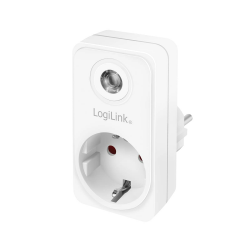 LogiLink Steckdosenadapter (1x CEE 7/3 Schutzkontakt) mit Dämmerungssensor Angebot bei HelloDeals