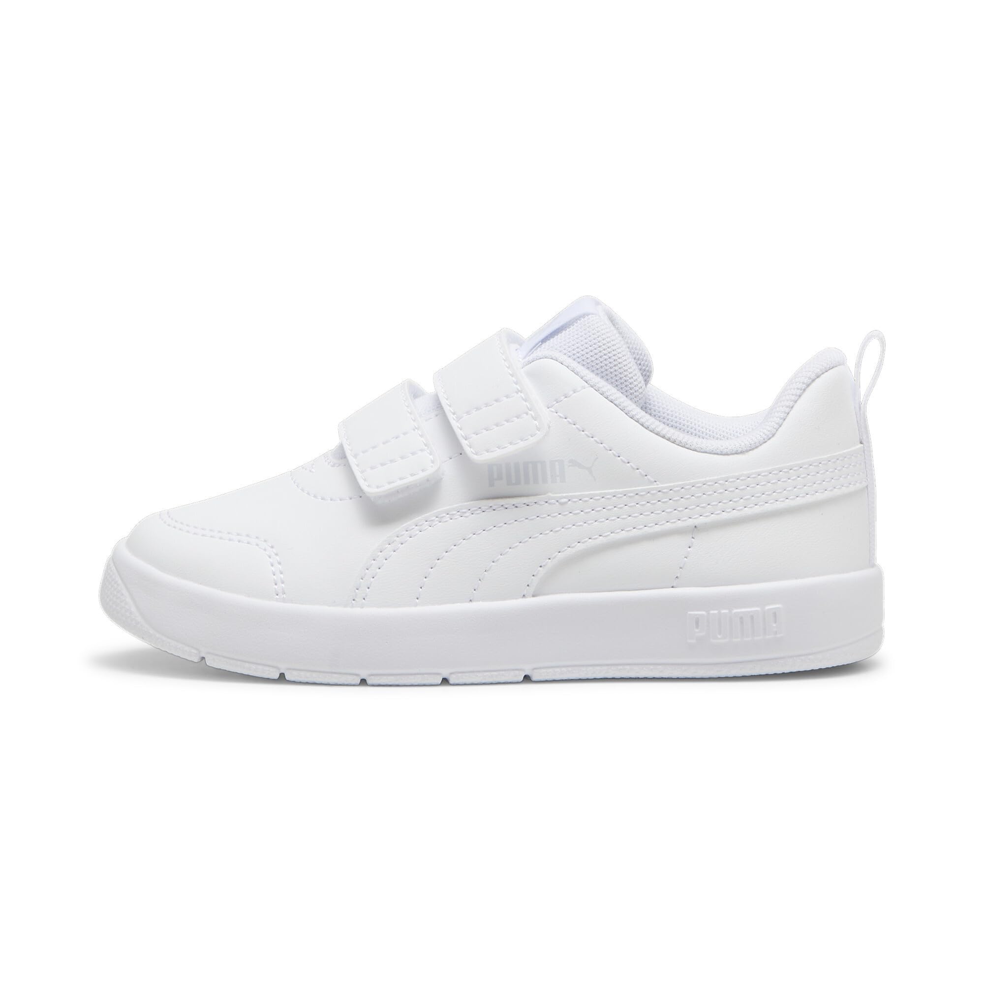 PUMA Unisex Baby Courtflex V3 V InfSneaker 27 EU Puma White Puma White Silver Mist Angebot bei HelloDeals