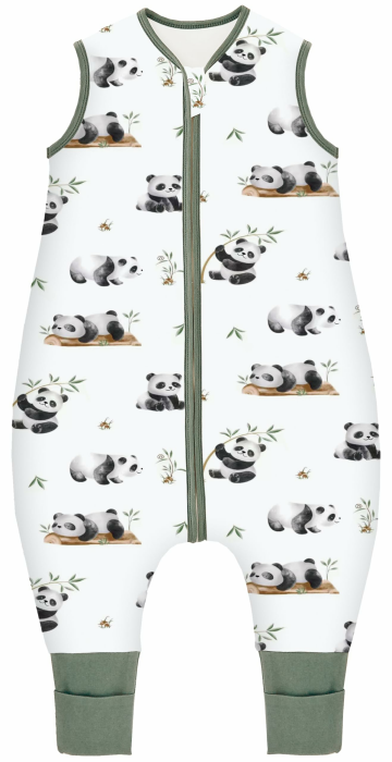 Chilsuessy Baby Schlafsack mit Beinen 2.5 Tog Winter Schlafsack Unisex Ganzjahres Schlafsack mit Füßen Babyschlafsack Kinder, Cute Panda, 70cm/Baby Höhe 75-85cm 70cm/Baby Höhe 75-85cm Cute Panda Angebot bei HelloDeals