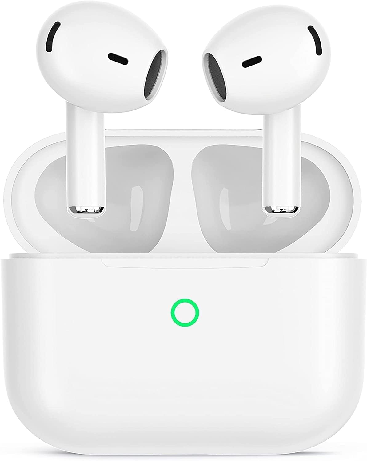 Bluetooth Kopfhörer, In Ear Kopfhörer Kabellos Bluetooth 5.3 mit Noise Cancelling Mics, 48Std HiFi Stereo Kabellose Earbuds IP7 Wasserdicht, Wireless Ohrhörer Touch Control für iPhone/Android/Samsung Angebot bei HelloDeals