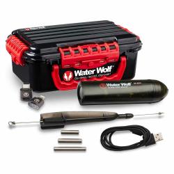 Waterwolf 2.0 WiFi Unterwasser-Action-Kamera für den Angelsport – 1080p HD Unterwasserkamera mit 120-Grad-Weitwinkel, 100 m wasserdicht, mit Zubehörset Angebot bei HelloDeals