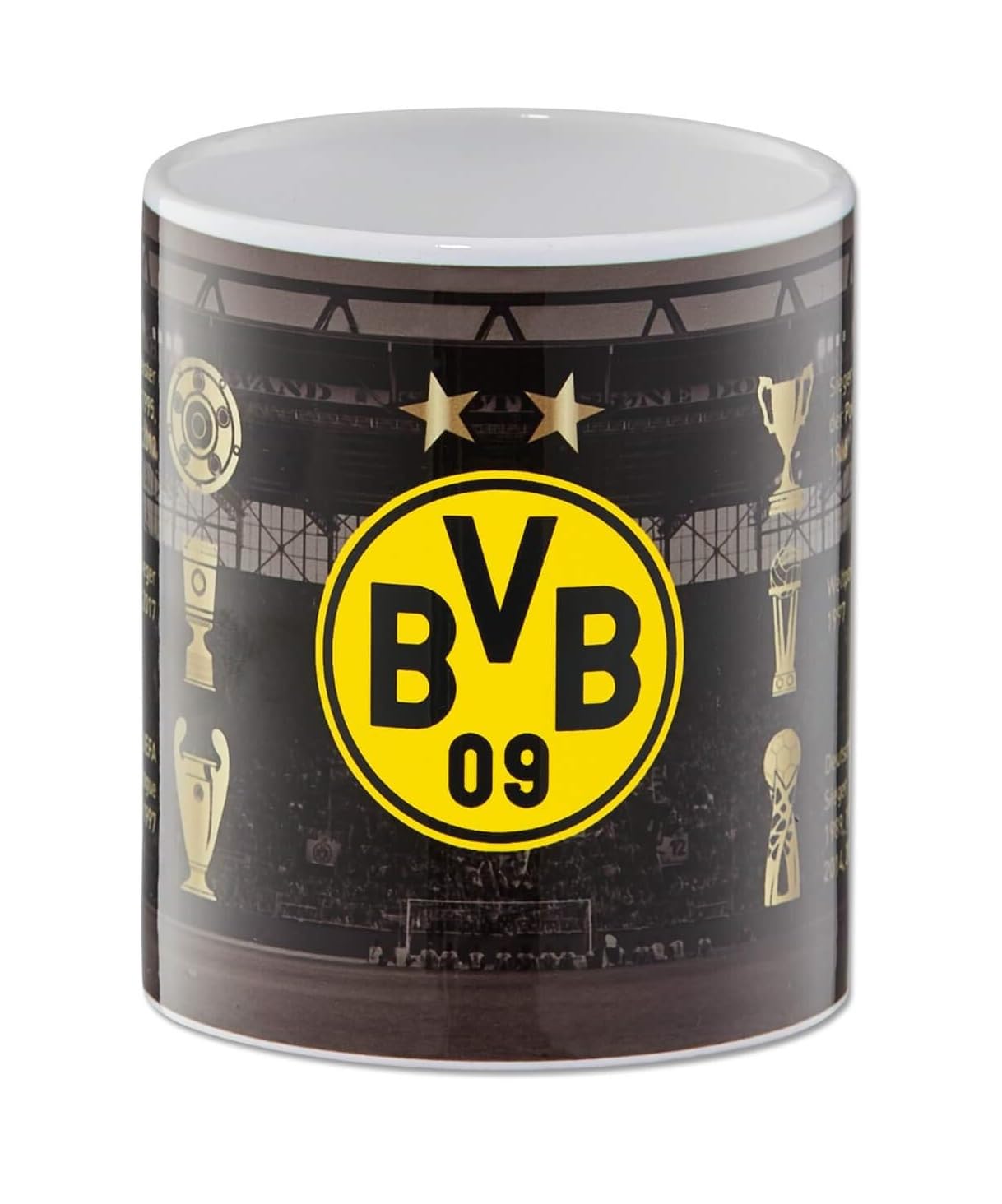 Borussia Dortmund BVB Erfolge Tasse, Keramik, Tasse, 300 ml Angebot bei HelloDeals