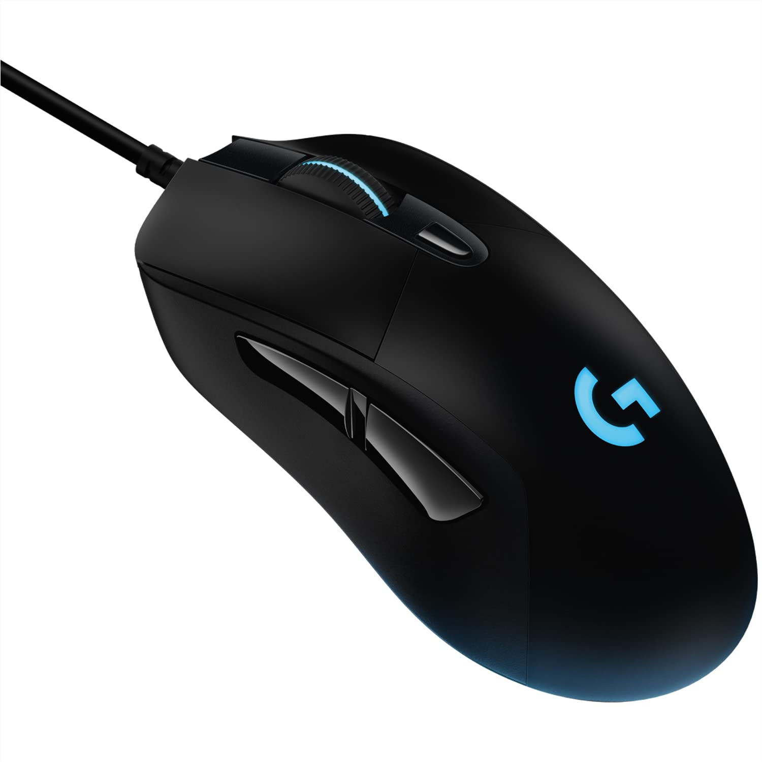 Logitech G403 HERO Gaming-Maus mit HERO 25K DPI Sensor, LIGHTSYNC RGB, geringes Gewicht von 87g und optionales 10g Gewicht, geflochtenes Kabel, PC/Mac - Schwarz G403 Hero EU Version Angebot bei HelloDeals