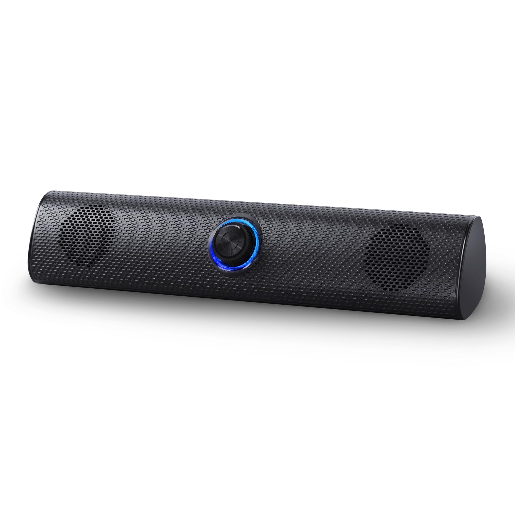 Defender Z11 PC Soundbar 2.0 – Kompakter Monitor-Lautsprecher mit LED-Lautstärkeregler, USB-Stromversorgung, 6 W RMS, 3,5-mm Klinke (Schwarz) Angebot bei HelloDeals