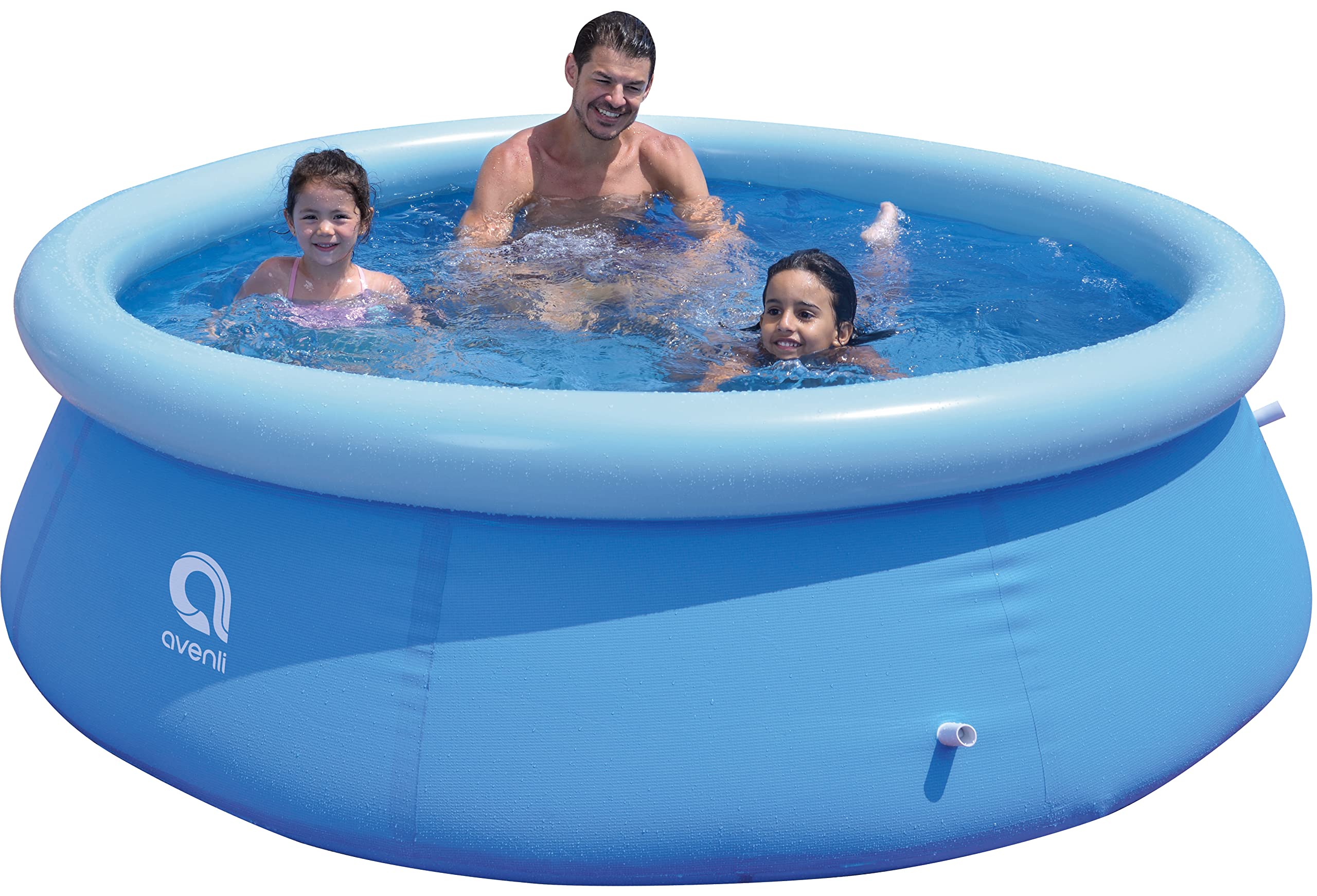 Avenli Prompt Set Pool, 240 x 63 cm, Aufstellpool ohne Pumpe Blau Angebot bei HelloDeals