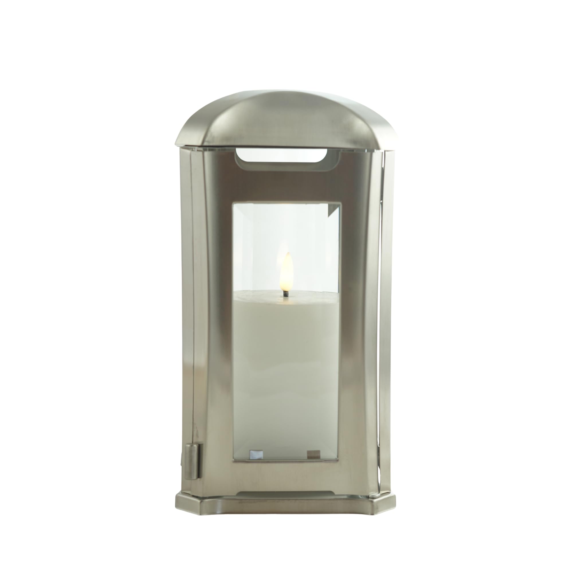 designgrab AEL5 Grablampe Venezia aus Edelstahl, Silber, 13 x 13 x 24 cm Angebot bei HelloDeals