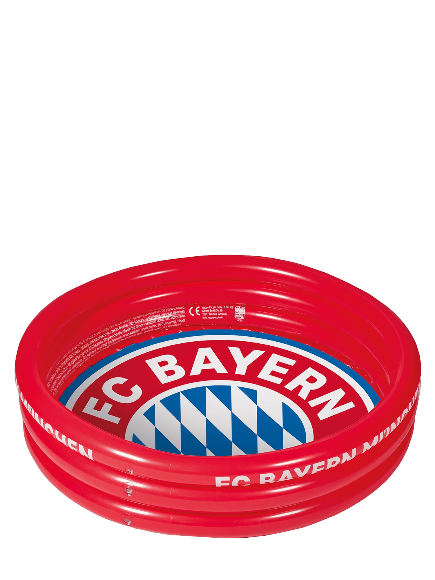FC Bayern München I Planschbecken| Kleiner Pool |Rot I Fußball Einheitsgröße Angebot bei HelloDeals