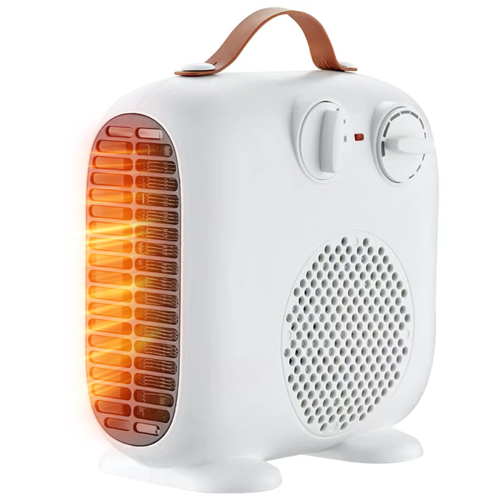 Heizlüfter 2000W, Klein Energiesparend Heater Tragbare Leiser Elektrischer Heizlüfter 3-Gang Heizung Lüfter für Innenräume Badezimmer Room Heizgerät Angebot bei HelloDeals