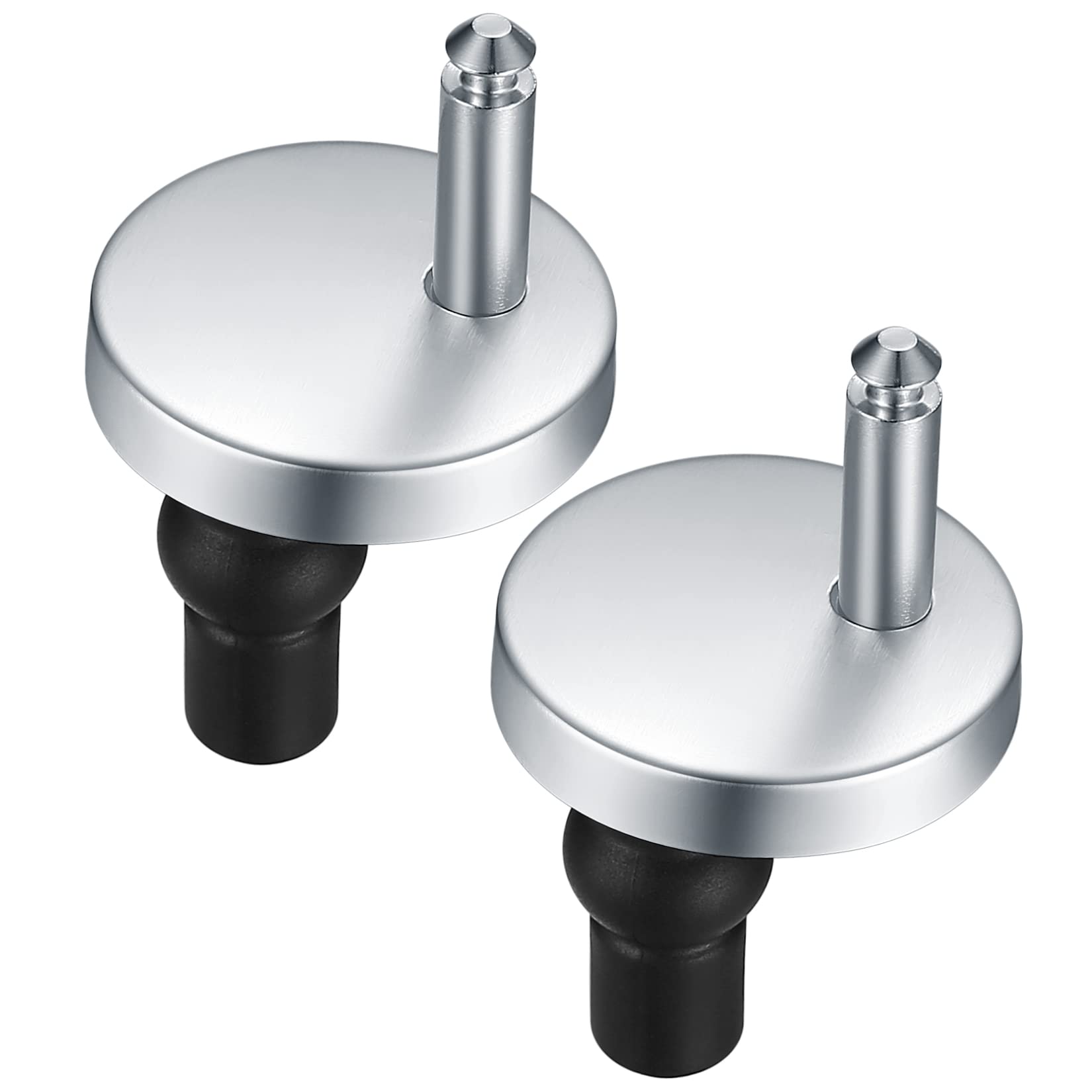 2 Stück Schrauben für Toilettensitz, Scharnier für Toilettendeckel Befestigung WC-Sitze Klodeckel Edelstahl, Toiletten Sitz Reparatur Teile, Toiletten Sitz Schrauben Zubehör Angebot bei HelloDeals