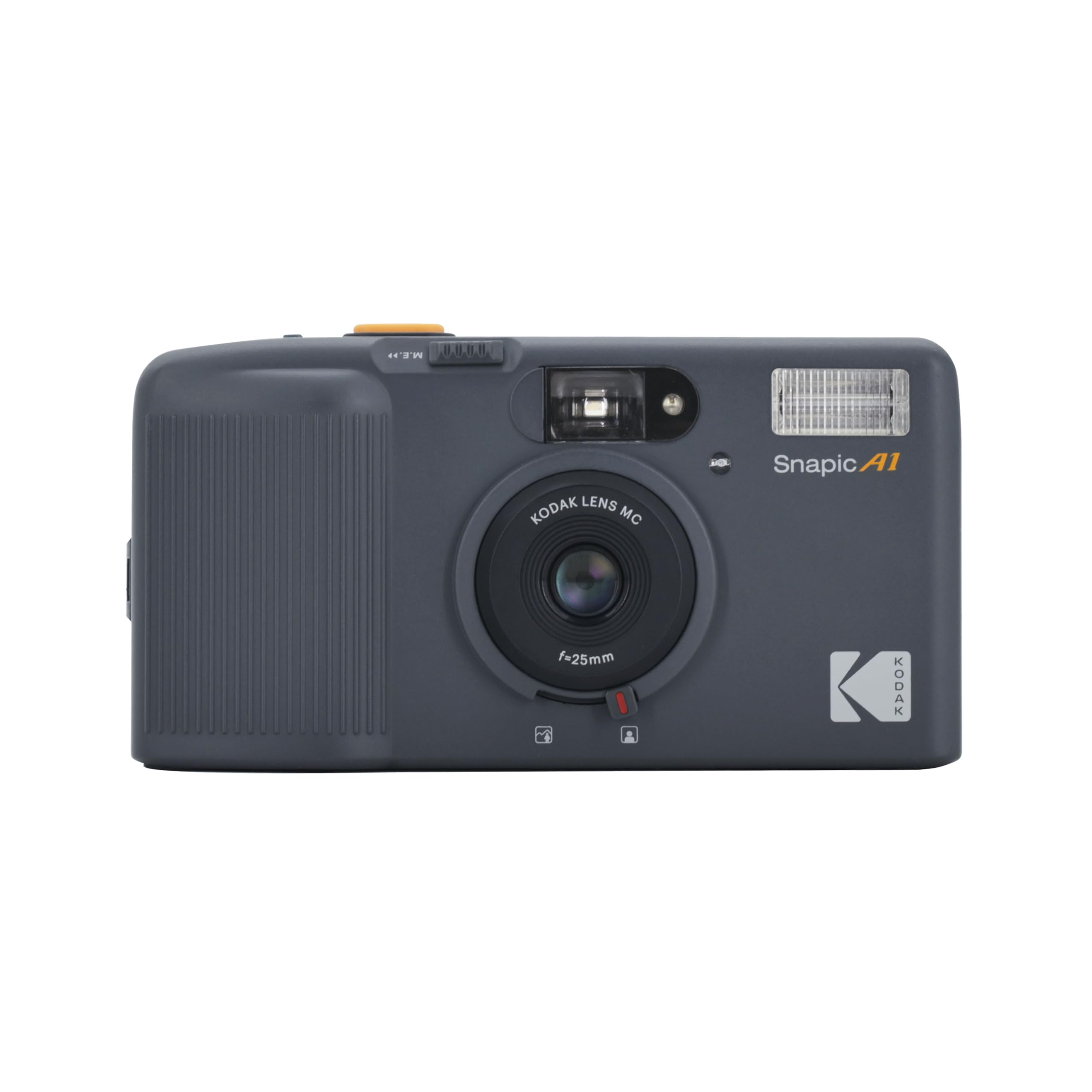 KODAK Snapic A1 35-mm-Filmkamera, 35 mm, wiederverwendbar, 2-Zonen-Fokus, leicht, kompakt (Rhino Grey) (Film und AAA-Batterie sind nicht im Lieferumfang enthalten) Angebot bei HelloDeals
